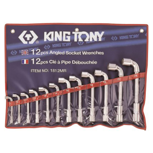 SOCKET ANGLE WRENCH SET 8-24mm 1812MR