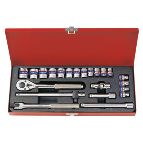 SOCKET SET 3/8" 6-22MM 12P 3023MR