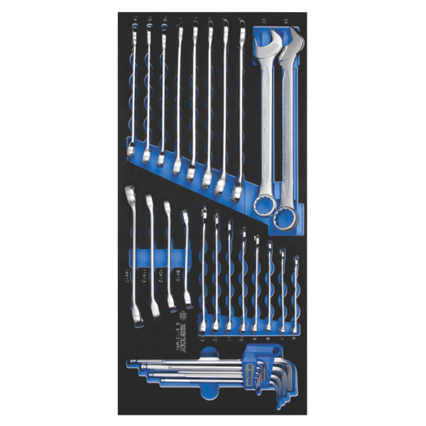 SPANNER COMBINATION SET 31PC EVA FOAM 9-91131MRV